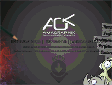 Tablet Screenshot of amagraphik.com